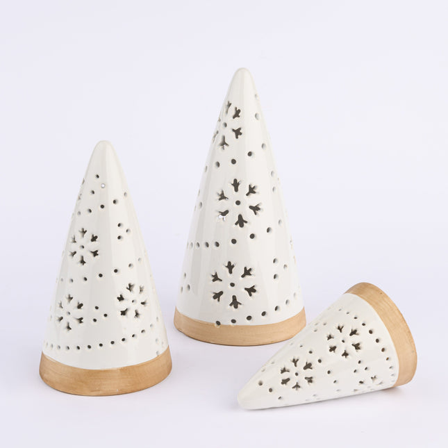 Christmas Table Decoration, Ceramic Christmas Tree