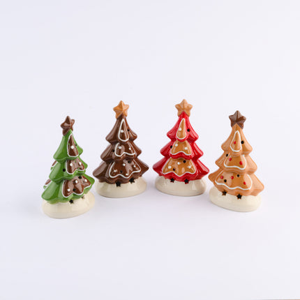 Christmas Table Decoration, Ceramic Christmas Tree