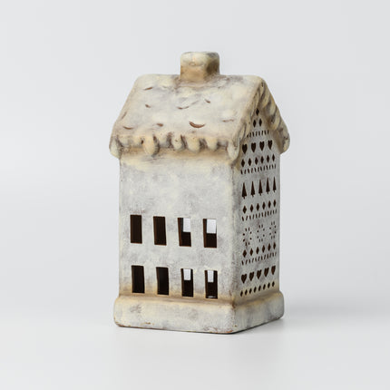 Ceramic Christmas Village House, Large