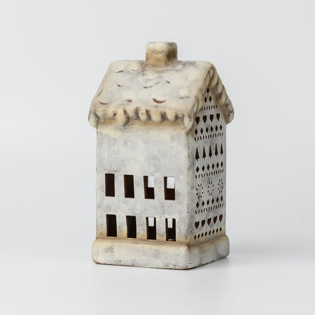 Ceramic Christmas Village House, Large